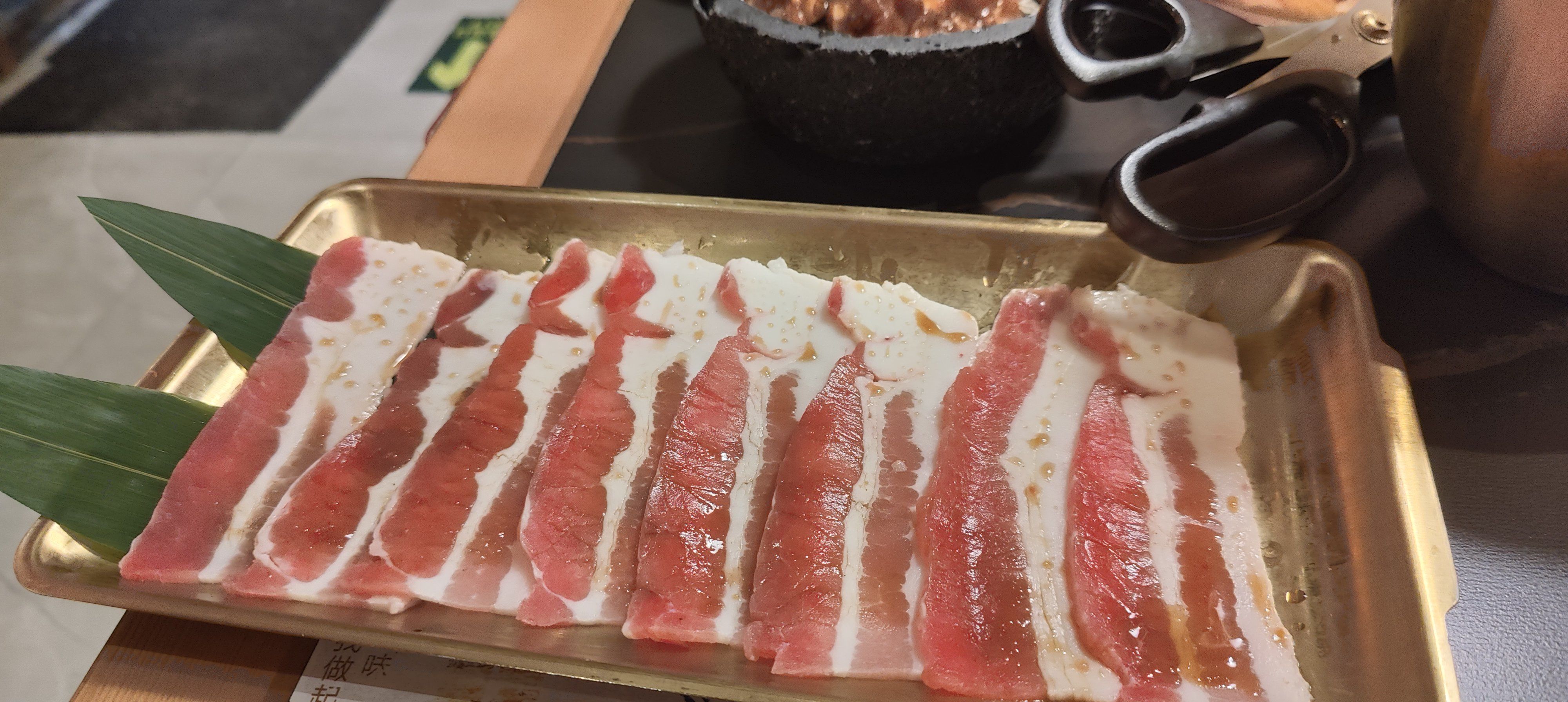 网红烤肉培训：山葵烤肉菜单