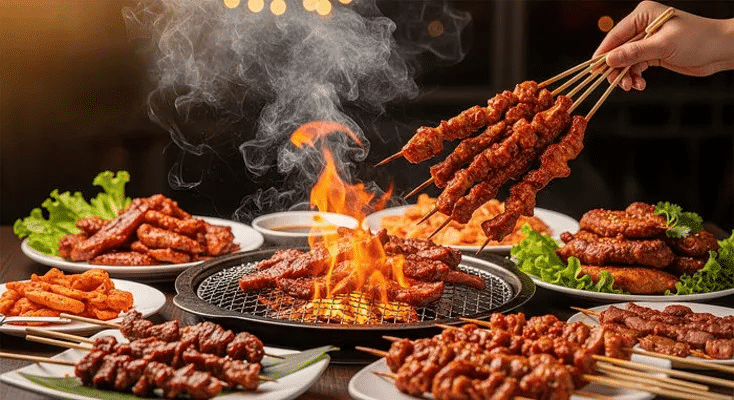 上海玉子料理学院的烤肉课程特色🔥