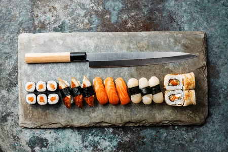玉子寿司培训：寿司刀具选择，为什么一把好刀能影响寿司品质？🔪🍣